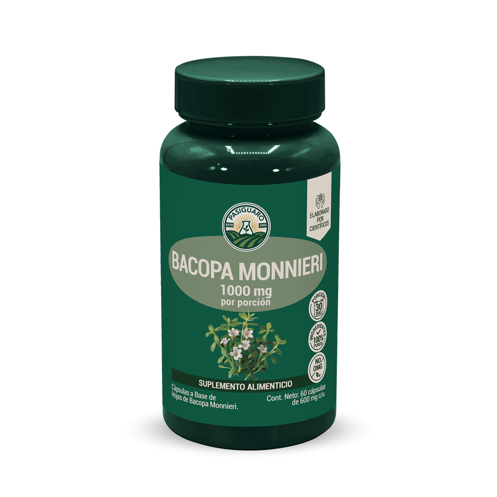 Bacopa Monnieri 60 Cápsulas de 600 mg