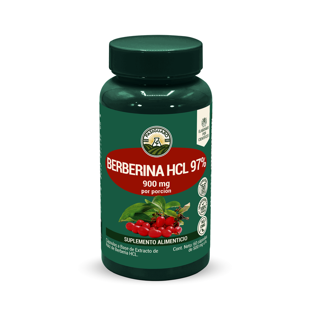 Berberina 60 Cápsulas de 500 mg