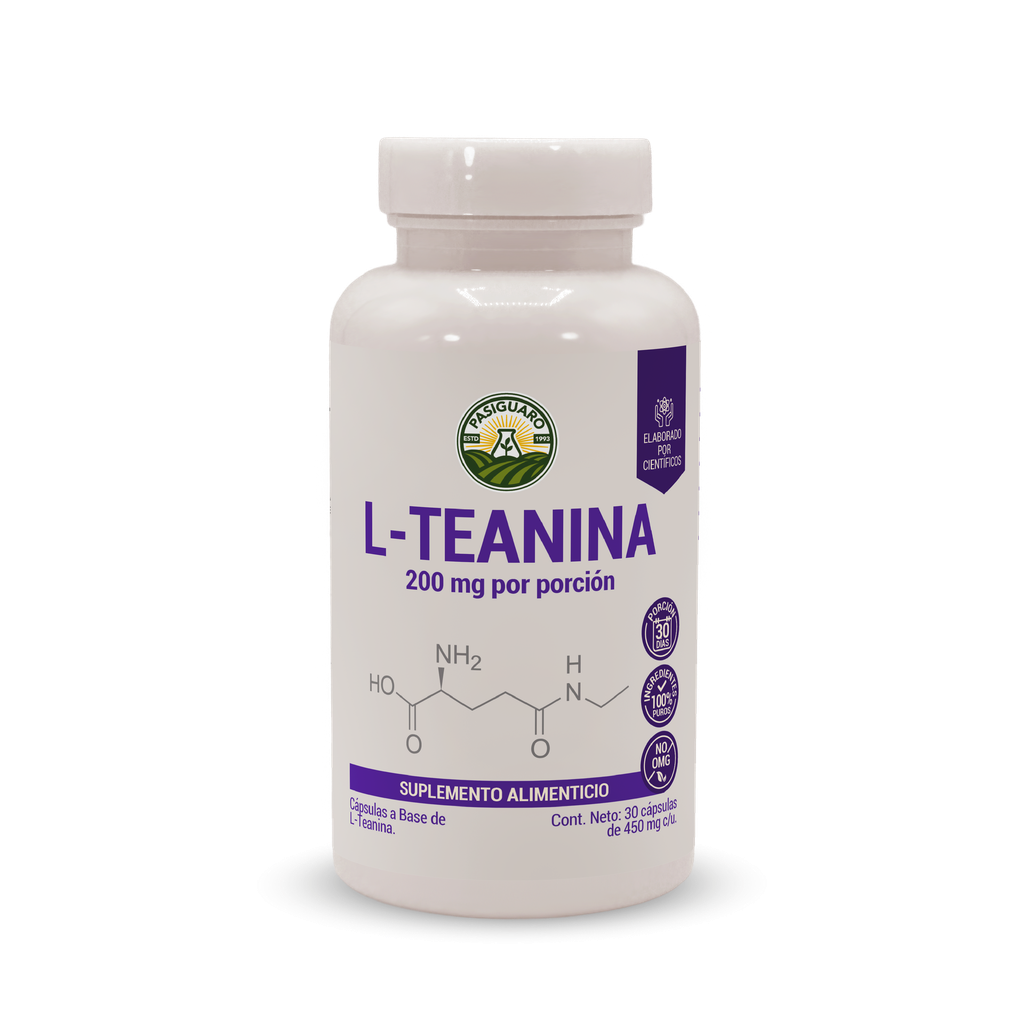 L-TEANINA 30 CÁPSULAS DE 450 MG