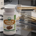 Aceite de Linaza 60 caps de 1000 mg