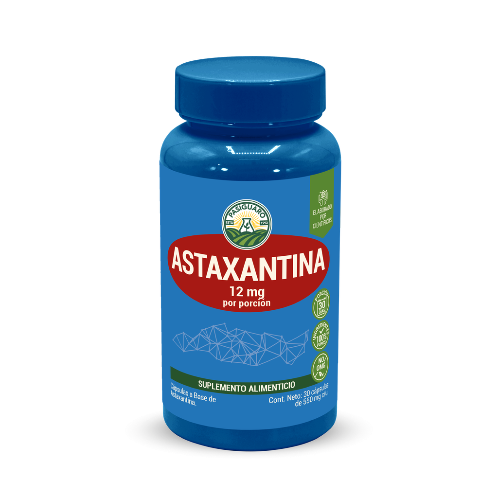 Astaxantina 30 cápsulas 550 mg