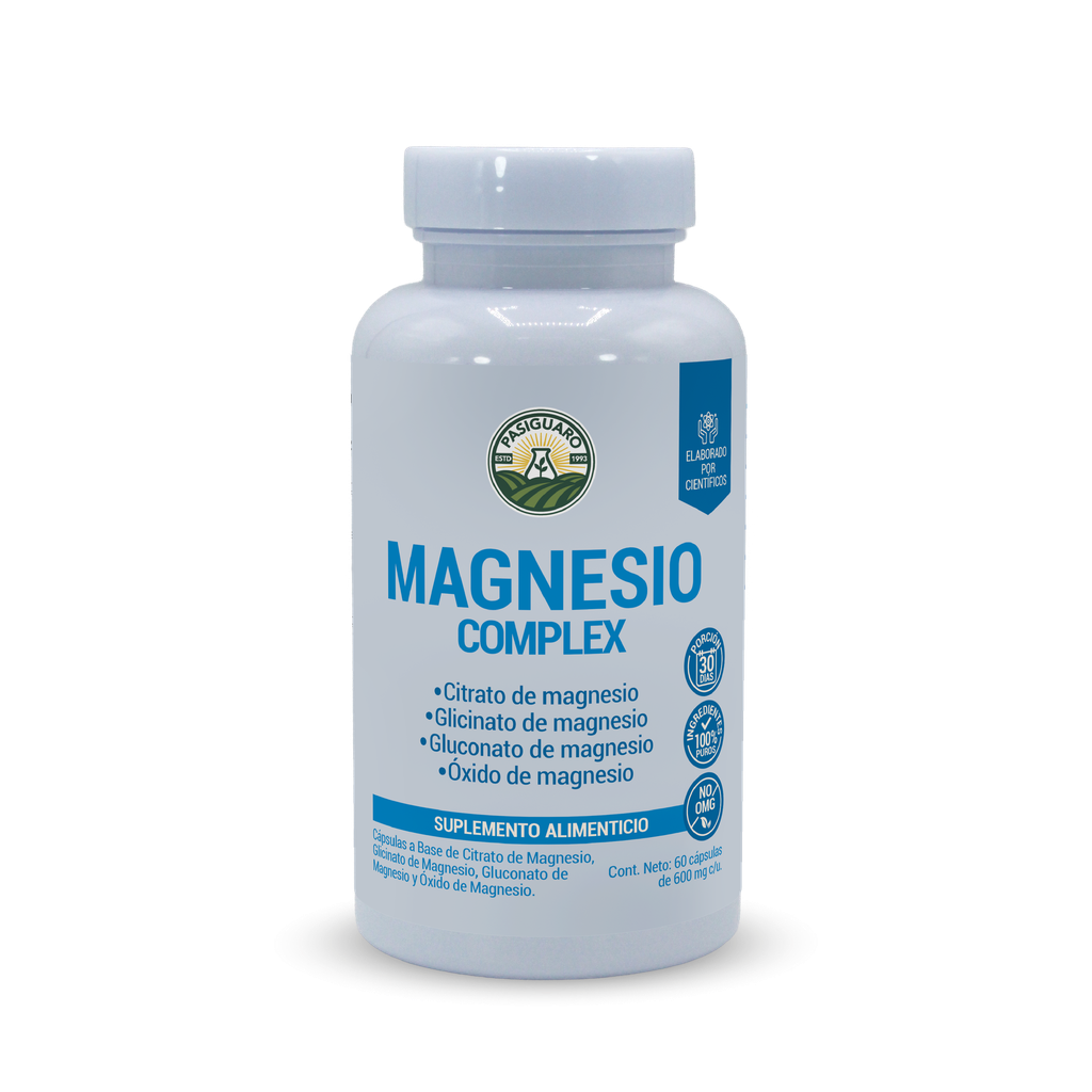 [15-213] Magnesio Complex 60 capsulas de 600 mg