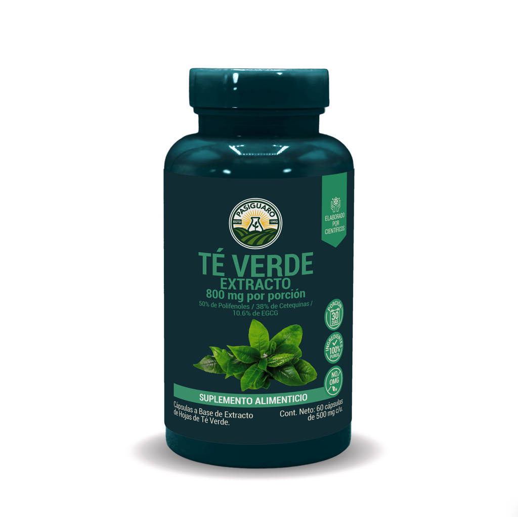 [10000] Té verde extracto 60 cápsulas de 500 mg