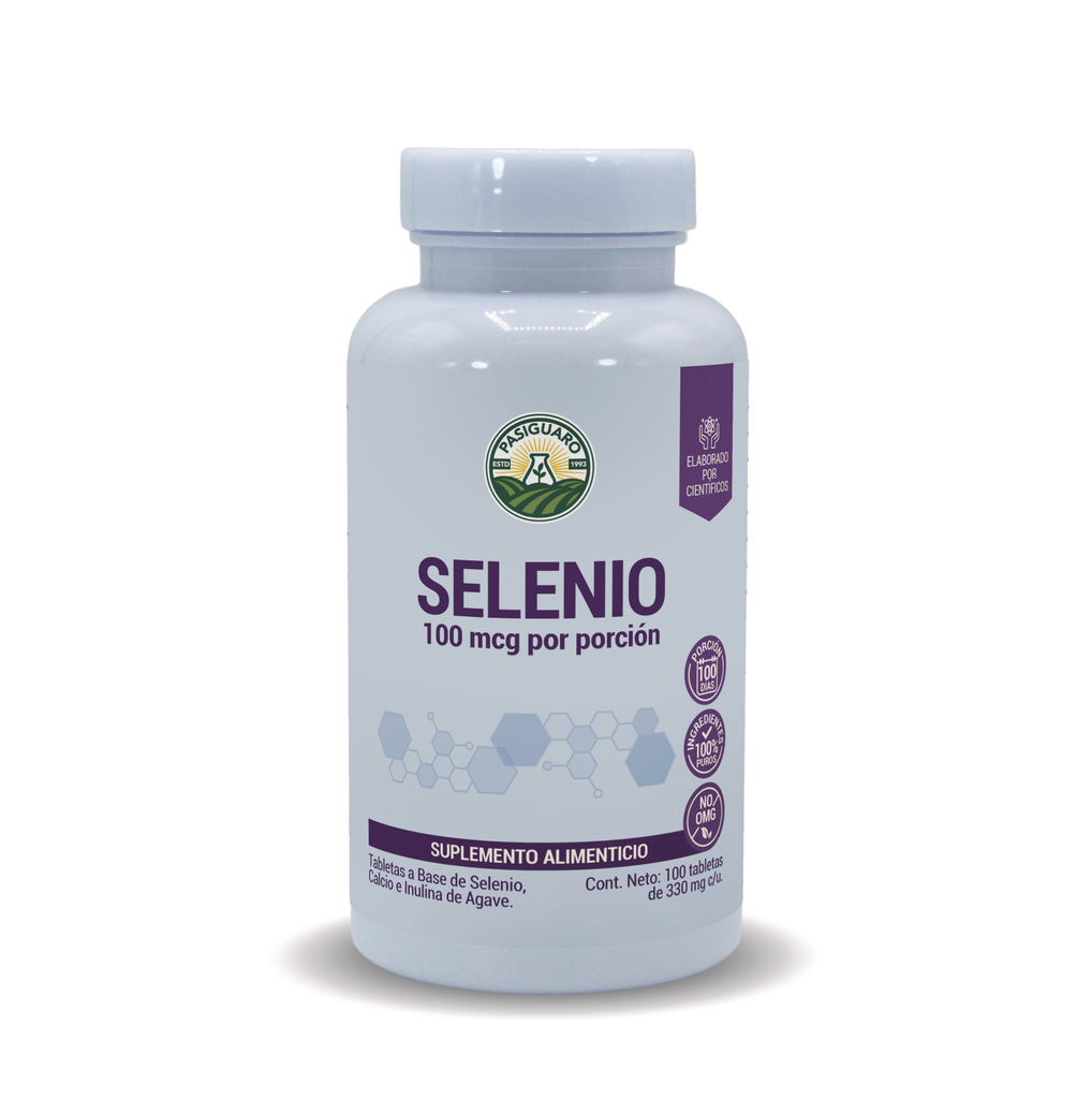 [9998] Selenio de 100 tabletas 330 mg