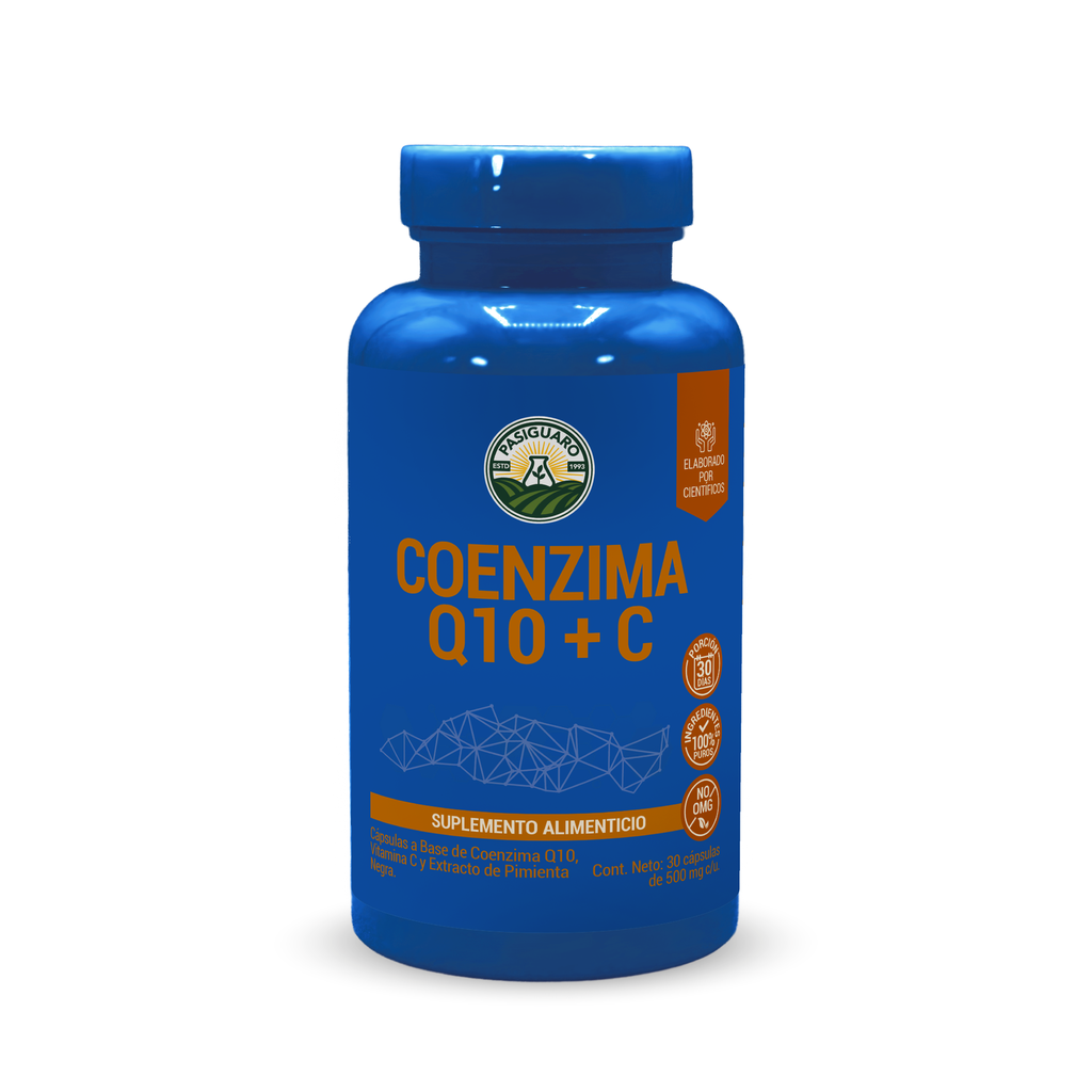 [15-200] Coenzima Q10 + C 30 cápsulas de 500 mg